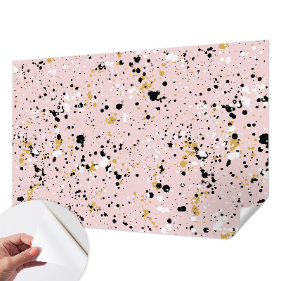 Selbstklebende Fototapete fürs Wohnzimmer mit künstlerischer Darstellung von Orten