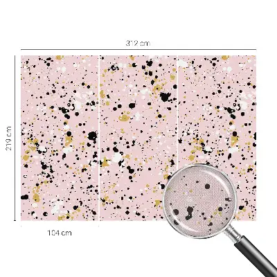 Selbstklebende Fototapete fürs Wohnzimmer mit künstlerischer Darstellung von Orten