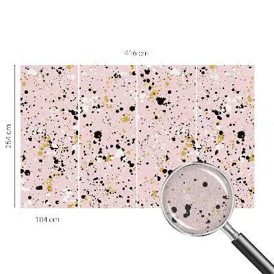 Selbstklebende Fototapete fürs Wohnzimmer mit künstlerischer Darstellung von Orten