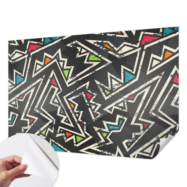 Selbstklebende Fototapete fürs Kinderzimmer Energetische Geometrie