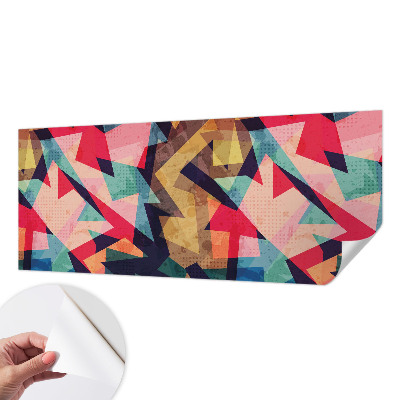 Fototapete in 3D-Optik Buntes Muster