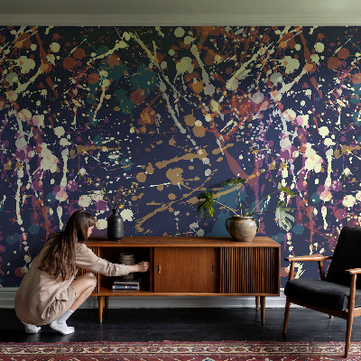 13D-Fototapete Farbenfrohe Abstraktion