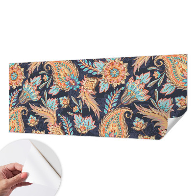 13D-Fototapete fürs Wohnzimmer Blumenmuster