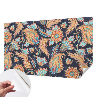 13D-Fototapete fürs Wohnzimmer Blumenmuster