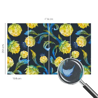 Fototapete nach Maß mit dem Motiv „Pflanzenvirtuose“