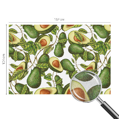 Motivtapete nach Maß mit Avocado-Motiv