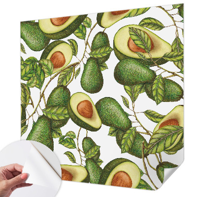 Motivtapete nach Maß mit Avocado-Motiv