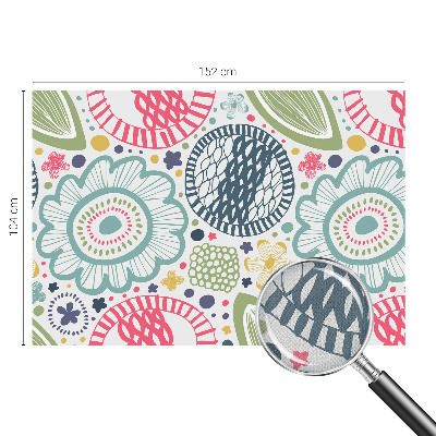 Moderne Fototapete nach Maß Blumenmuster