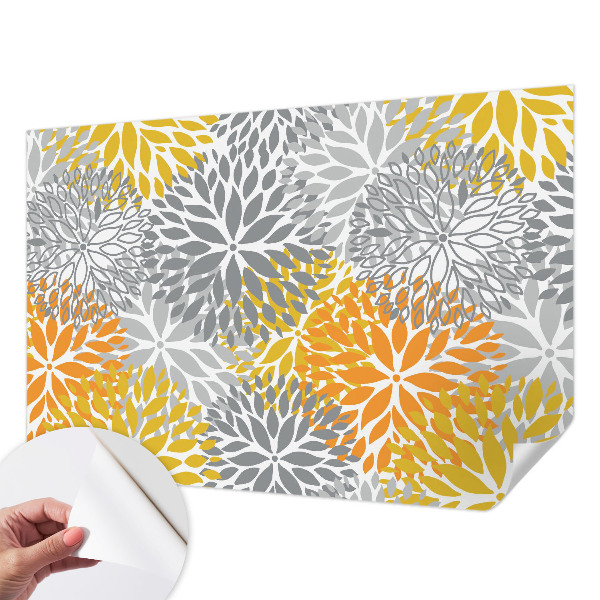 Motivtapete fürs Wohnzimmer Blumenenergie