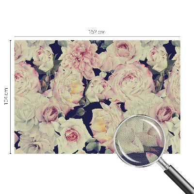 Vintage tapete Blumenstrauß