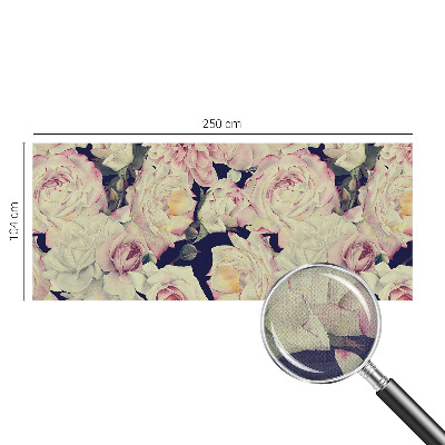 Vintage tapete Blumenstrauß