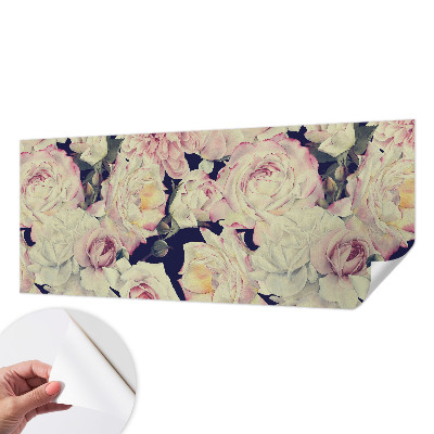 Vintage tapete Blumenstrauß