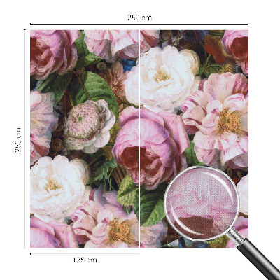 Hochwertige Bildtapete Florale Eleganz