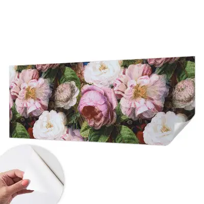 Hochwertige Bildtapete mit floralem Motiv