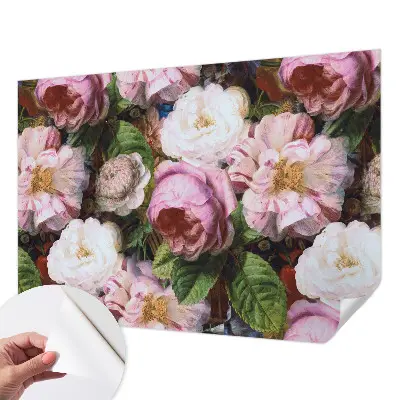Hochwertige Bildtapete mit floralem Motiv