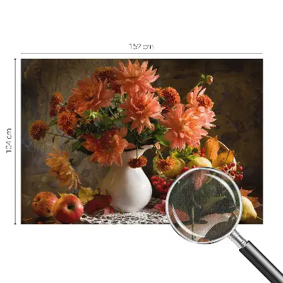 Selbstklebende Fototapete mit einer Herbstkomposition