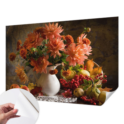 Selbstklebende Fototapete Herbstkomposition