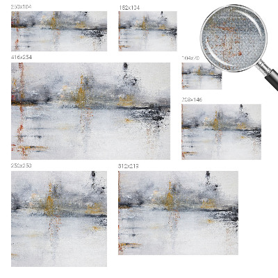 Selbstklebende Fototapete fürs Wohnzimmer Harmonische Abstraktion