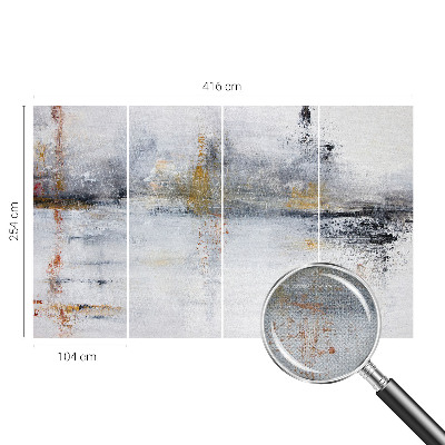 Selbstklebende Fototapete fürs Wohnzimmer Harmonische Abstraktion