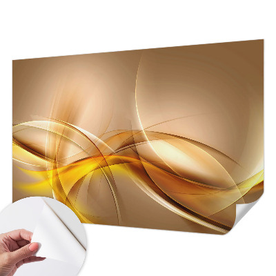 14D-Fototapete fürs Schlafzimmer Sanfte Linien