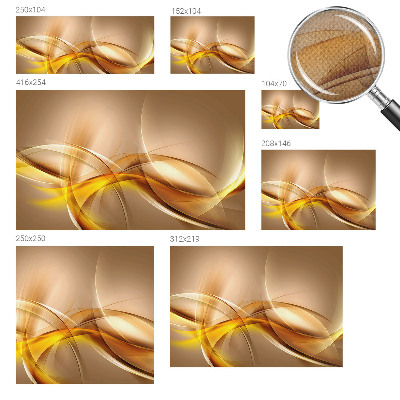 14D-Fototapete fürs Schlafzimmer Sanfte Linien