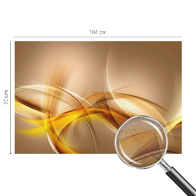 14D-Fototapete fürs Schlafzimmer Sanfte Linien