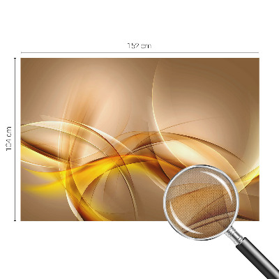 14D-Fototapete fürs Schlafzimmer Sanfte Linien