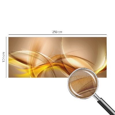 14D-Fototapete fürs Schlafzimmer Sanfte Linien