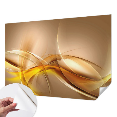 14D-Fototapete fürs Schlafzimmer Sanfte Linien