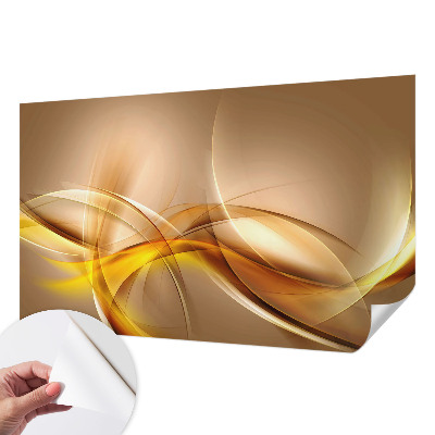 14D-Fototapete fürs Schlafzimmer Sanfte Linien