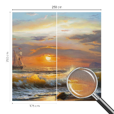 Vintage tapete Meerespanorama