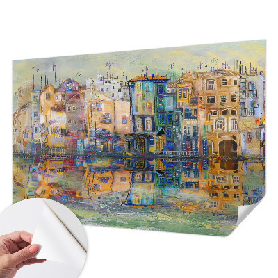 Selbstklebende Fototapete Magische Stadt