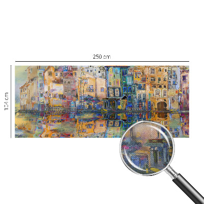 Selbstklebende Fototapete Magische Stadt