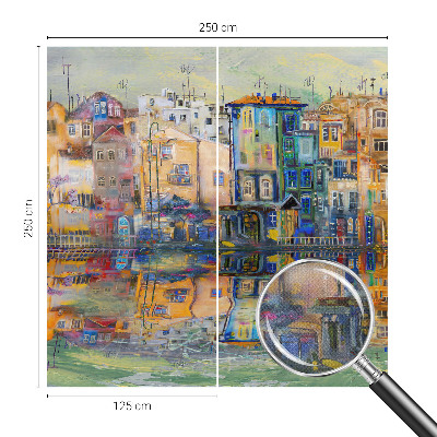 Selbstklebende Fototapete Magische Stadt