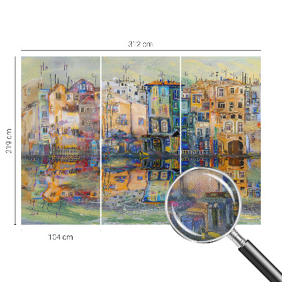 Selbstklebende Fototapete Magische Stadt