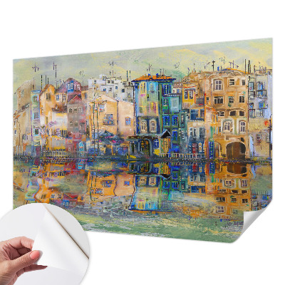 Selbstklebende Fototapete Magische Stadt