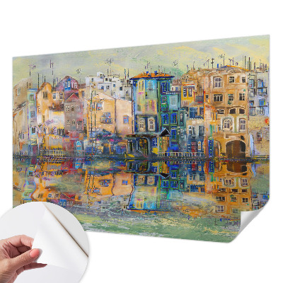 Selbstklebende Fototapete Magische Stadt