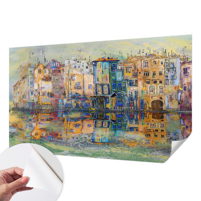 Selbstklebende Fototapete Magische Stadt