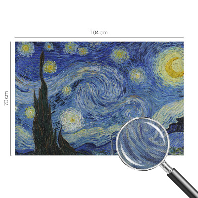 Selbstklebende Fototapete fürs Wohnzimmer Nachtwirbel