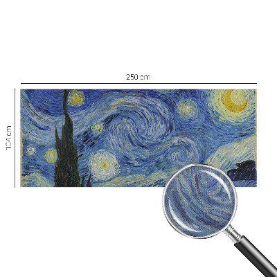 Selbstklebende Fototapete fürs Wohnzimmer Nachtwirbel