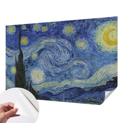 Selbstklebende Fototapete fürs Wohnzimmer mit dem Motiv „Nachtwirbel“