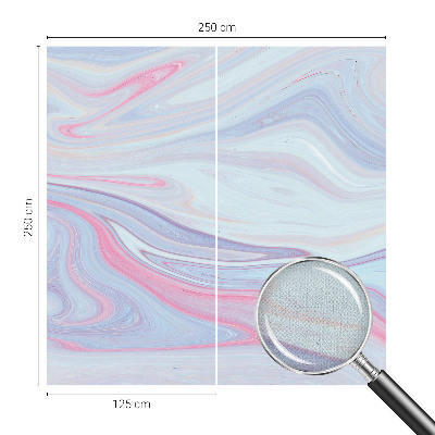 Selbstklebende Fototapete fürs Kinderzimmer Pastellwirbel