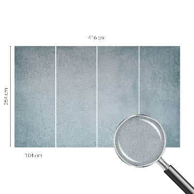 16D-Fototapete fürs Schlafzimmer Grauer Beton