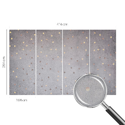 Motivtapete fürs Wohnzimmer Symmetrische Punkte