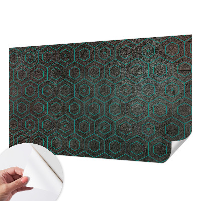 Selbstklebende Fototapete fürs Wohnzimmer Geometrisches Muster