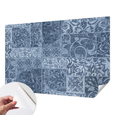 Selbstklebende Fototapete für die Wand mit Pflanzenornamenten
