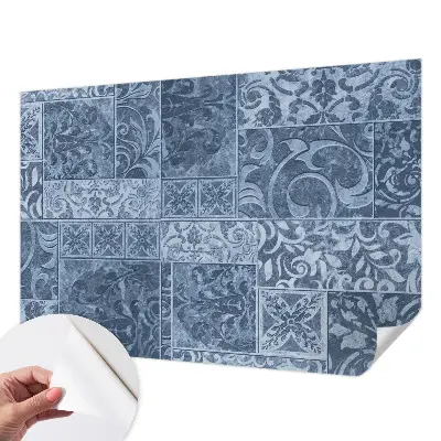 Selbstklebende Fototapete für die Wand mit Pflanzenornamenten