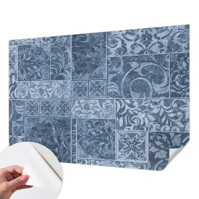 Selbstklebende Fototapete für die Wand mit Pflanzenornamenten