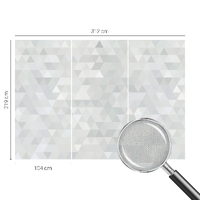 17D-Fototapete fürs Schlafzimmer Graues Muster