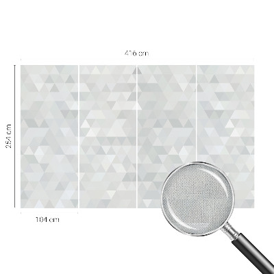 17D-Fototapete fürs Schlafzimmer Graues Muster